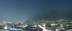 Archiv Foto Webcam Panoramablick - Innsbruck 01:00