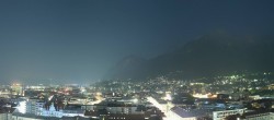 Archiv Foto Webcam Panoramablick - Innsbruck 23:00