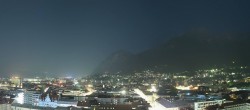 Archiv Foto Webcam Panoramablick - Innsbruck 23:00