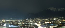 Archiv Foto Webcam Panoramablick - Innsbruck 23:00