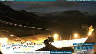 Archiv Foto Webcam Passhöhe Stilfserjoch, Valle del Braulio 23:00