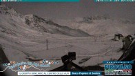 Archiv Foto Webcam Passhöhe Stilfserjoch, Valle del Braulio 01:00