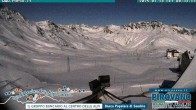 Archiv Foto Webcam Passhöhe Stilfserjoch, Valle del Braulio 23:00