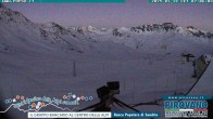 Archiv Foto Webcam Passhöhe Stilfserjoch, Valle del Braulio 06:00