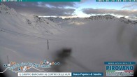 Archiv Foto Webcam Passhöhe Stilfserjoch, Valle del Braulio 07:00