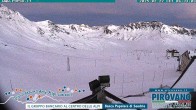 Archiv Foto Webcam Passhöhe Stilfserjoch, Valle del Braulio 05:00