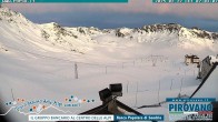 Archiv Foto Webcam Passhöhe Stilfserjoch, Valle del Braulio 06:00