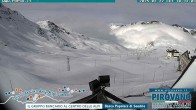 Archiv Foto Webcam Passhöhe Stilfserjoch, Valle del Braulio 09:00