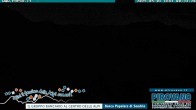 Archiv Foto Webcam Passhöhe Stilfserjoch, Valle del Braulio 23:00