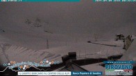 Archiv Foto Webcam Passhöhe Stilfserjoch, Valle del Braulio 23:00