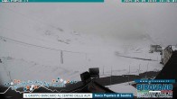 Archiv Foto Webcam Passhöhe Stilfserjoch, Valle del Braulio 17:00