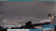 Archiv Foto Webcam Passhöhe Stilfserjoch, Valle del Braulio 23:00