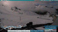 Archiv Foto Webcam Passhöhe Stilfserjoch, Valle del Braulio 01:00