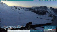 Archiv Foto Webcam Passhöhe Stilfserjoch, Valle del Braulio 03:00