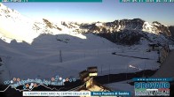 Archiv Foto Webcam Passhöhe Stilfserjoch, Valle del Braulio 05:00