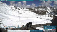Archiv Foto Webcam Passhöhe Stilfserjoch, Valle del Braulio 09:00