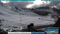 Archiv Foto Webcam Passhöhe Stilfserjoch, Valle del Braulio 17:00