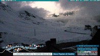 Archiv Foto Webcam Passhöhe Stilfserjoch, Valle del Braulio 21:00