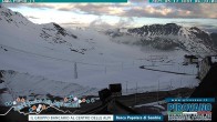 Archiv Foto Webcam Passhöhe Stilfserjoch, Valle del Braulio 12:00