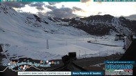 Archiv Foto Webcam Passhöhe Stilfserjoch, Valle del Braulio 19:00