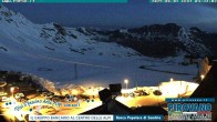 Archiv Foto Webcam Passhöhe Stilfserjoch, Valle del Braulio 03:00