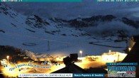 Archiv Foto Webcam Passhöhe Stilfserjoch, Valle del Braulio 03:00