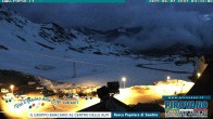Archiv Foto Webcam Passhöhe Stilfserjoch, Valle del Braulio 03:00