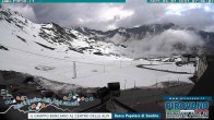Archiv Foto Webcam Passhöhe Stilfserjoch, Valle del Braulio 06:00