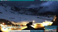 Archiv Foto Webcam Passhöhe Stilfserjoch, Valle del Braulio 03:00