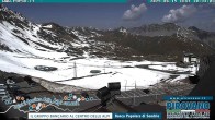 Archiv Foto Webcam Passhöhe Stilfserjoch, Valle del Braulio 09:00