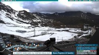 Archiv Foto Webcam Passhöhe Stilfserjoch, Valle del Braulio 05:00