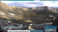 Archiv Foto Webcam Passhöhe Stilfserjoch, Valle del Braulio 06:00