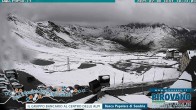 Archiv Foto Webcam Passhöhe Stilfserjoch, Valle del Braulio 09:00