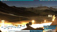 Archiv Foto Webcam Passhöhe Stilfserjoch, Valle del Braulio 23:00