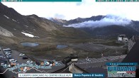 Archiv Foto Webcam Passhöhe Stilfserjoch, Valle del Braulio 06:00