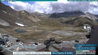 Archiv Foto Webcam Passhöhe Stilfserjoch, Valle del Braulio 09:00