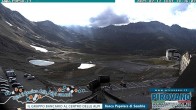 Archiv Foto Webcam Passhöhe Stilfserjoch, Valle del Braulio 17:00