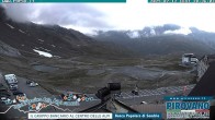 Archiv Foto Webcam Passhöhe Stilfserjoch, Valle del Braulio 19:00