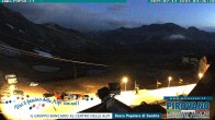 Archiv Foto Webcam Passhöhe Stilfserjoch, Valle del Braulio 03:00
