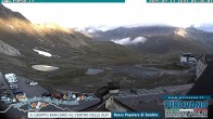 Archiv Foto Webcam Passhöhe Stilfserjoch, Valle del Braulio 05:00