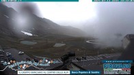 Archiv Foto Webcam Passhöhe Stilfserjoch, Valle del Braulio 17:00
