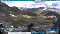 Archiv Foto Webcam Passhöhe Stilfserjoch, Valle del Braulio 09:00