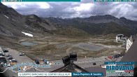 Archiv Foto Webcam Passhöhe Stilfserjoch, Valle del Braulio 13:00