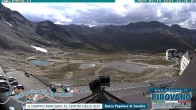 Archiv Foto Webcam Passhöhe Stilfserjoch, Valle del Braulio 15:00