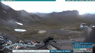 Archiv Foto Webcam Passhöhe Stilfserjoch, Valle del Braulio 19:00