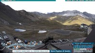 Archiv Foto Webcam Passhöhe Stilfserjoch, Valle del Braulio 09:00