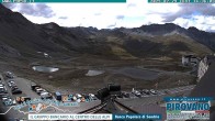 Archiv Foto Webcam Passhöhe Stilfserjoch, Valle del Braulio 15:00