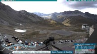 Archiv Foto Webcam Passhöhe Stilfserjoch, Valle del Braulio 17:00