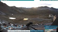 Archiv Foto Webcam Passhöhe Stilfserjoch, Valle del Braulio 19:00