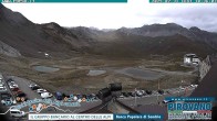 Archiv Foto Webcam Passhöhe Stilfserjoch, Valle del Braulio 09:00